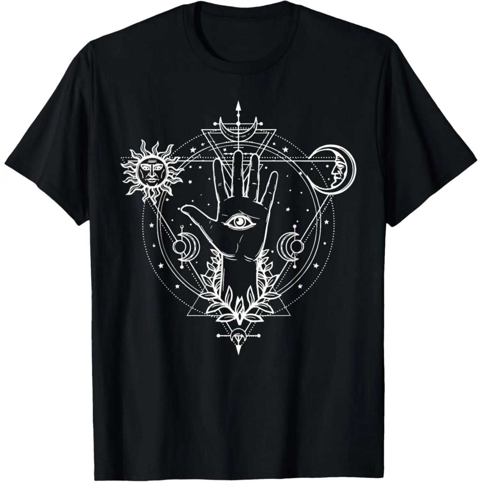 Всевидящее Око Мистическая Футболка Blackcraft Clothing Подарочная Футболка XXXXXL разноцветный
