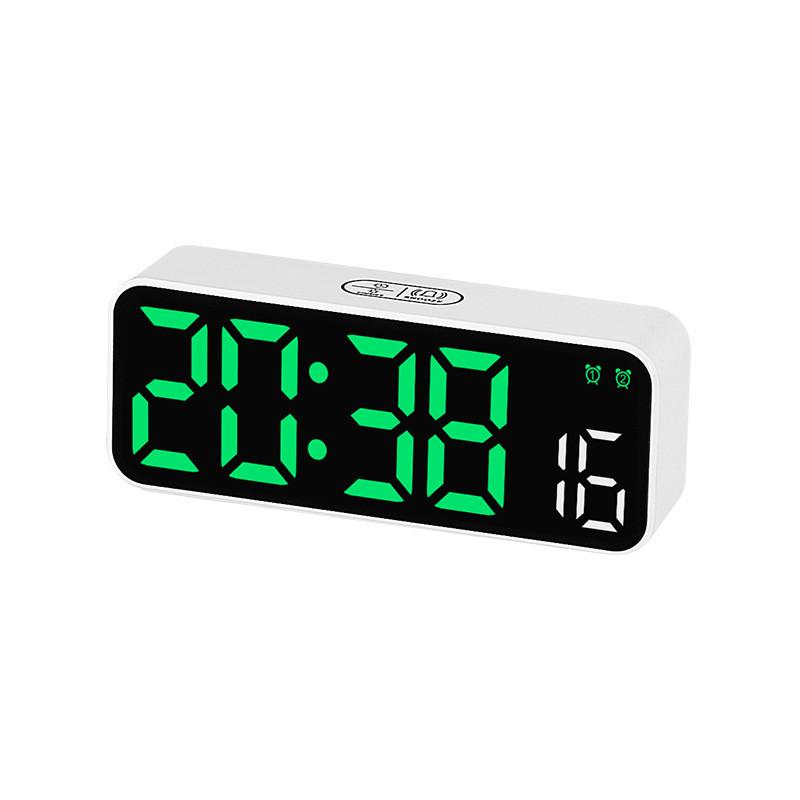 Minimalist Digital Alarm Clock With Temperature Display For Bedroom Decor
