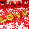 LZXD 1000 Pieces Black Artificial Silk Rose Petals Flower Decoration Wedding Party Color Black