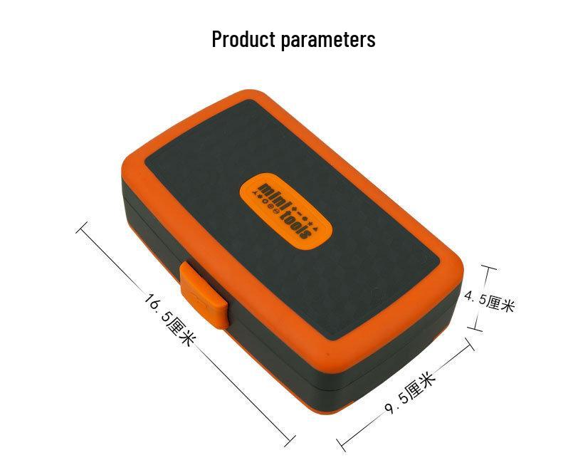 38-Piece Screwdriver & Ratchet Wrench Set - Extra Hard Household Tool Kit with Small Sockets