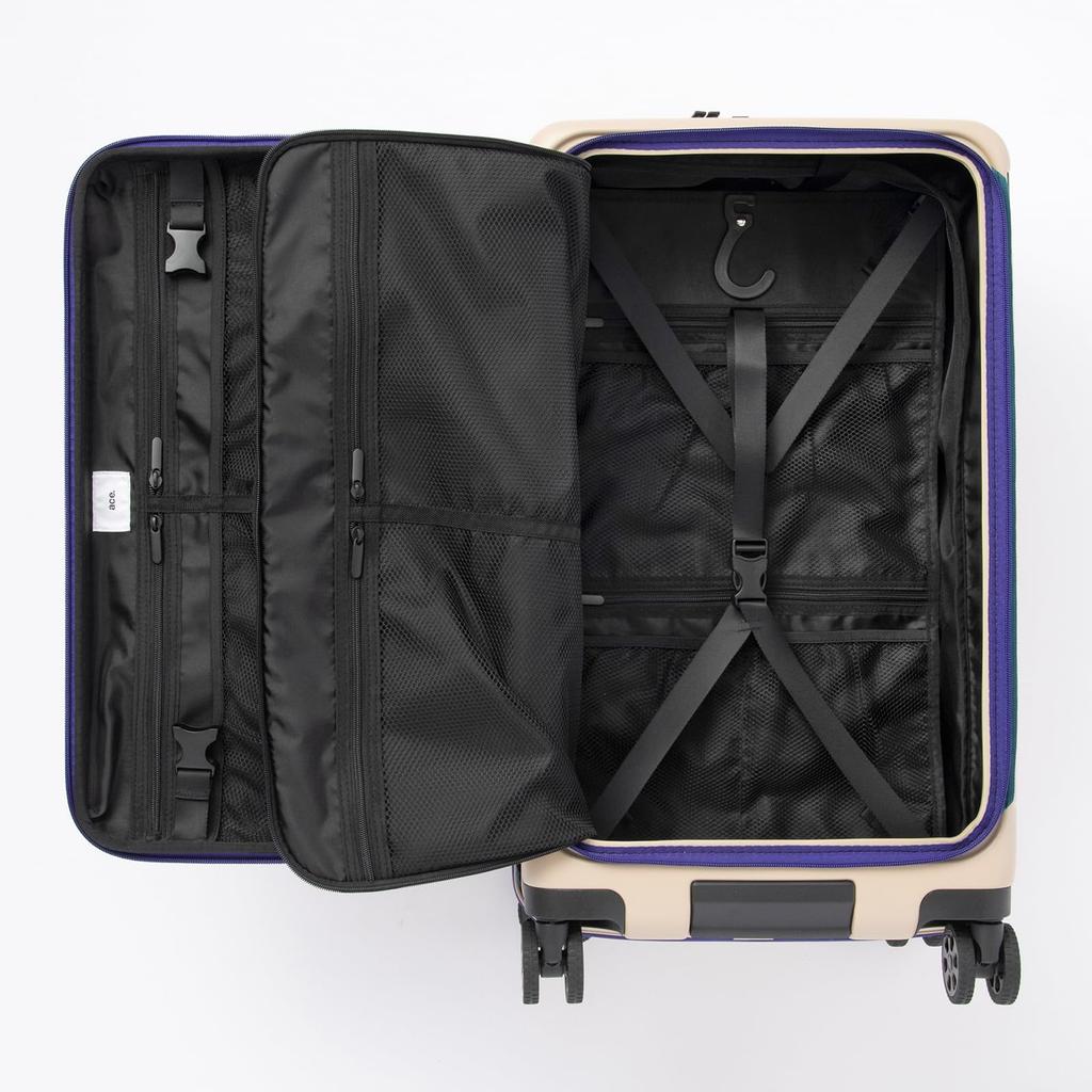 Suitcase Large Large Capacity L Size 5 Nights 6 Days 6 Nights 7 Days 64L Outdoor Emergency Front Open Large Twin Wheel Casters Carry Case Carry Bag