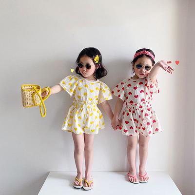 Baby Mädchen Kleidung Set Sommer Kinder Outfits Infant Mädchen Sets Kleinkind Kleidung Baumwolle Homewear Pyjama Anzüge Kinder Kleidung
