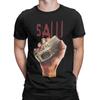 Vintage Saw Movie Soft T Shirt Unisex Cotton Short Sleeve Horror Scary O-neck Summer Tops