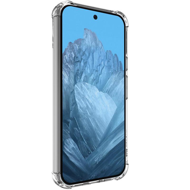 IMAK Für Google Pixel 9 Pro XL Hülle Ecken Schutz PC+TPU Handyhülle