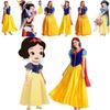 Enchanting Snow White Women Costume Princess Dress With Bustle And Headband For Halloween