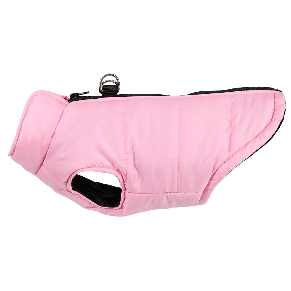 Windproof Dogs Clothes With D-ring Pet Coat For Small Medium Dogs Winter Warm Fleece Puppy Jackets French Bulldog Pug Costume