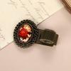 Multi-functional Pen Loop Holder Metal Vintage Floral Pen Clip Pencil Holder  Student Stationery