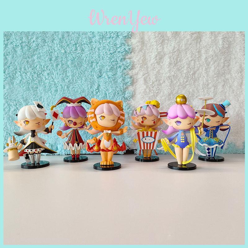 New Arrival In The Small Monster Amusement Park Series Circus Magician Model Action Figure For Car Decoration