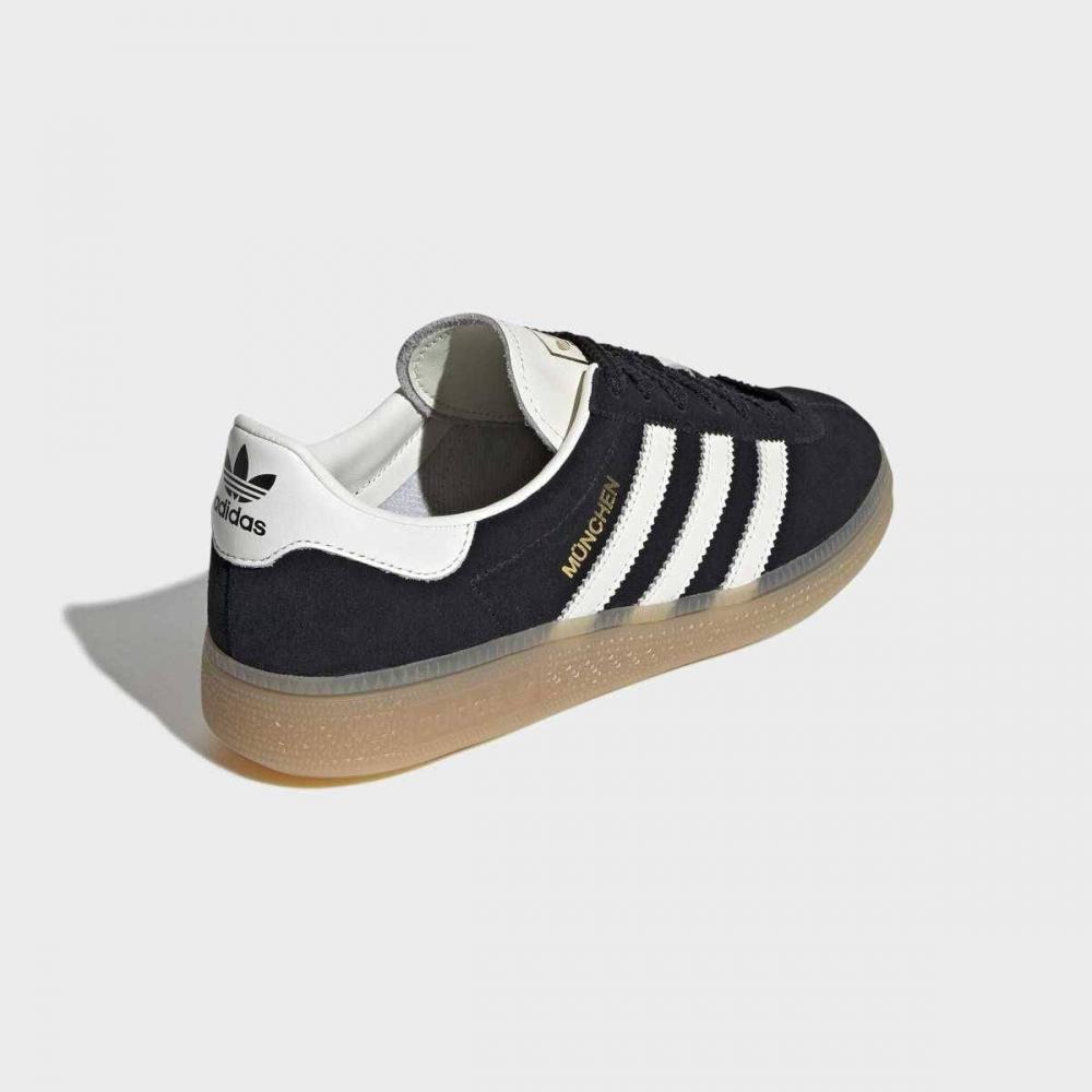 adidas Munich Shoes New Sneakers Black  Ih4206 