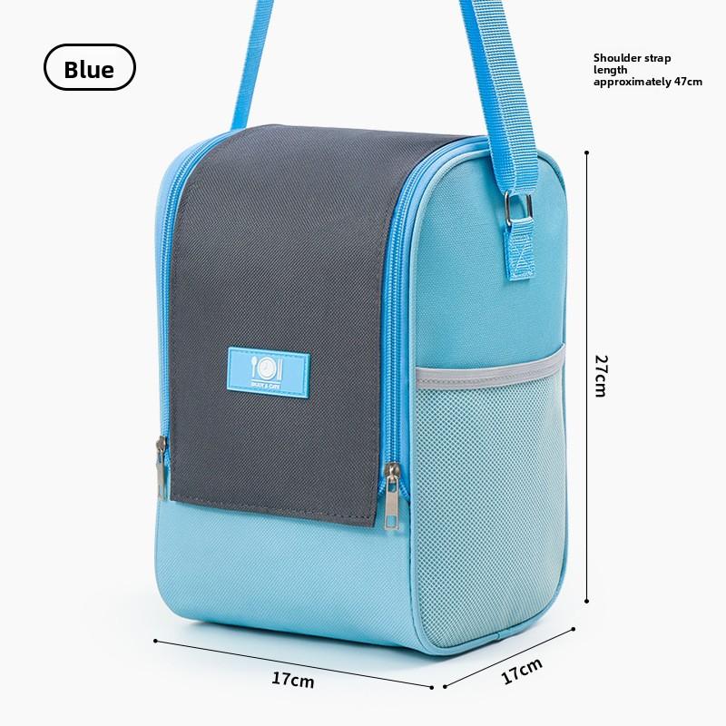 -Border Isolierte Tasche Großes Fassungsvermögen Lunchtasche Lunch Isoliertasche Handliche Picknicktasche Umhängetasche Outdoor Frischhalte-Eistasche