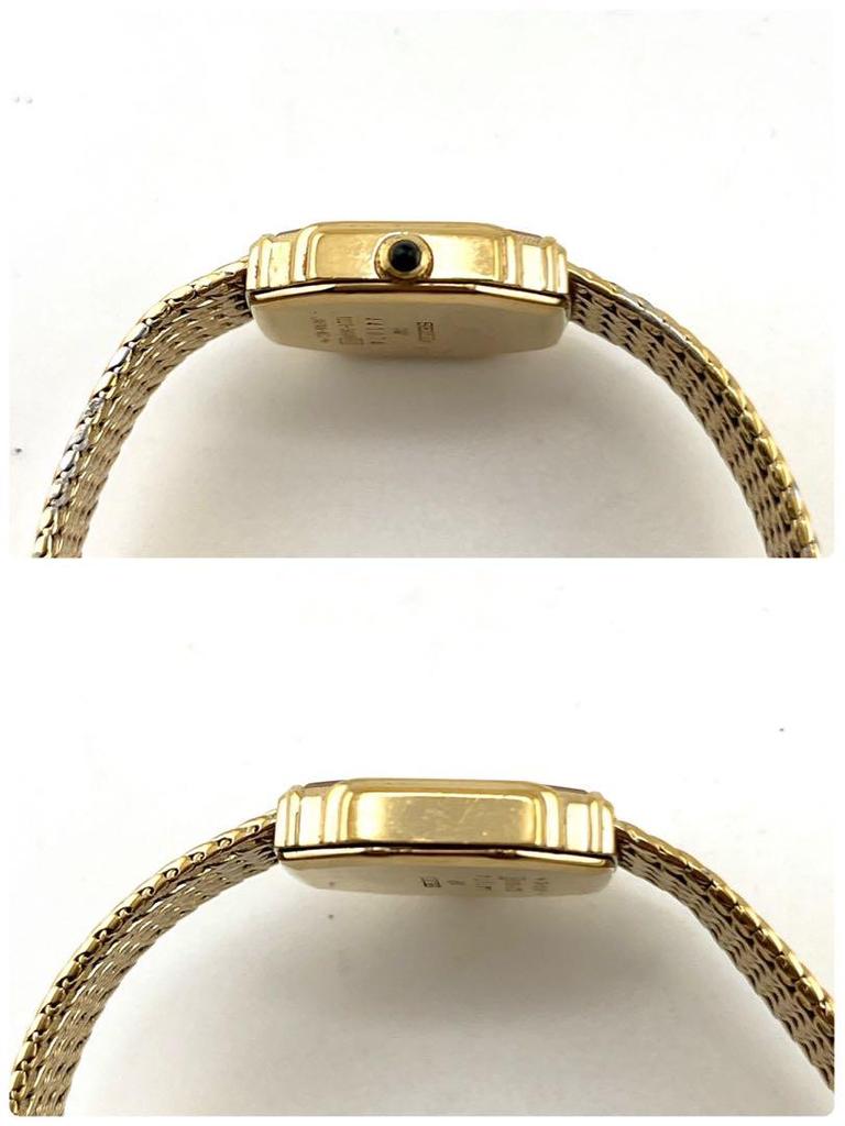 [USED] Working Seiko Exceline Diamond Quartz Watch Octagon