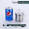 304 Stainless Steel Food Sample Containers with Lids