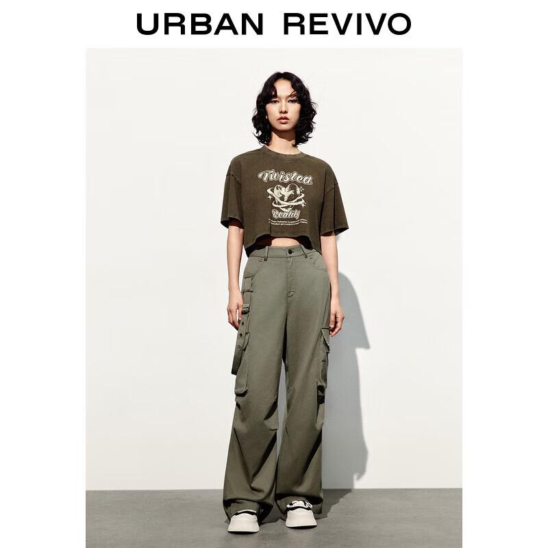 

UR Women s Summer Casual Workwear Wide-Leg Pants M