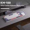 Mengzu Silent Wired Gaming Keyboard & Mouse Set - Mechanical Feel & Membrane for Office & E-sports