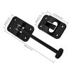 6 zoll Tür Latch Halter Fangen für Anhänger Camper Ersatz T-Stil Tür Halten Haken Kunststoff Fangen Latch Halter