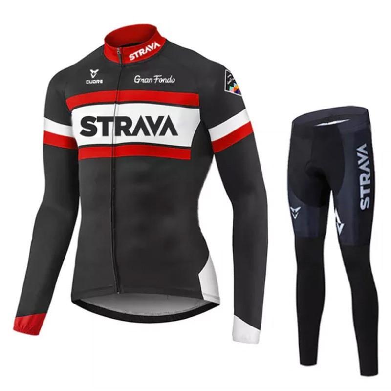 Unisex Long Sleeve Cycling Jersey Pants Set Road Mountain Bike Riding Comfort Breathable Quick Dry XXS