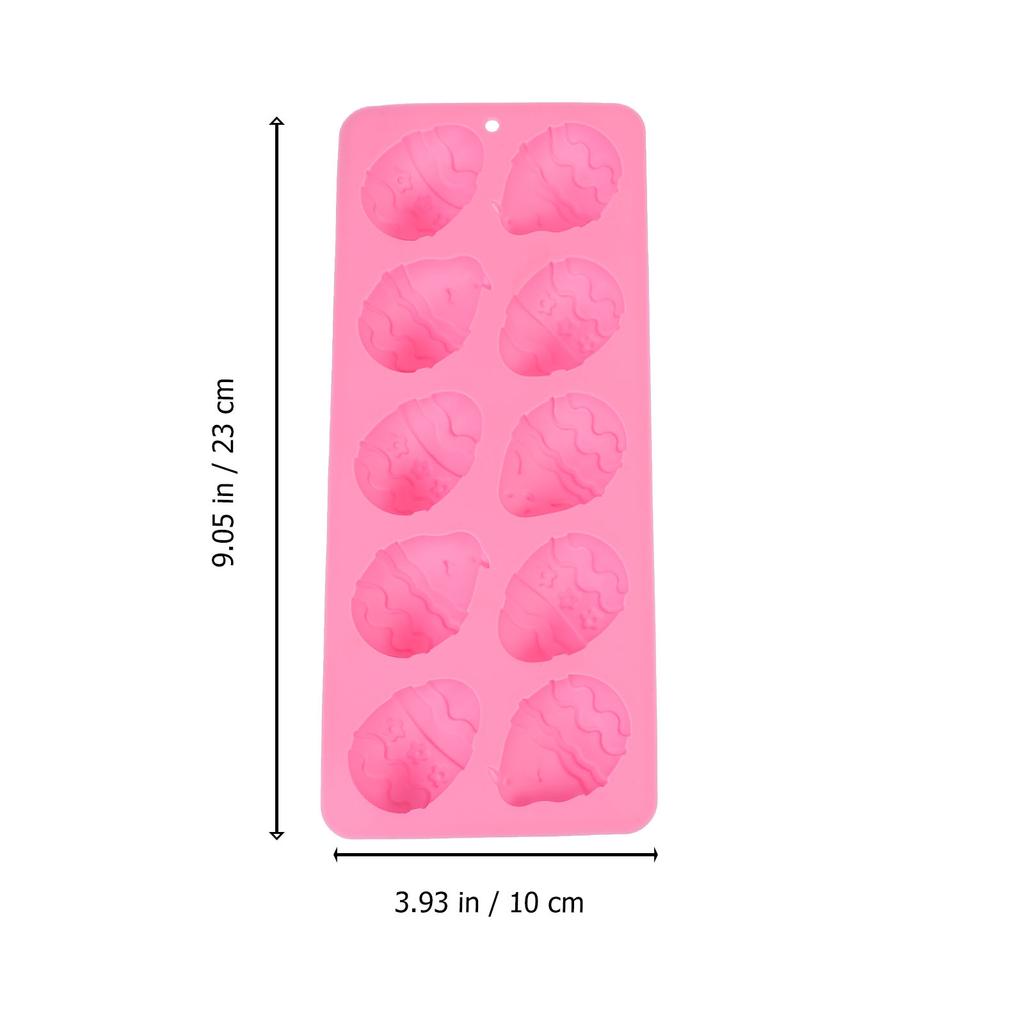 2 Pcs Cake Baking Mold Friends Gift Chocolate Mould Eggs Professional Shop Dinosaur Silica Gel Candy Dessert Decoration