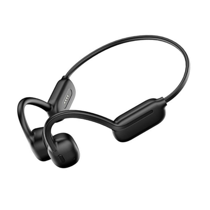 S1 True Bone Conduction Bluetooth Earphones - IPX5 Waterproof, 9h Battery, Ideal for Running & Cycling.