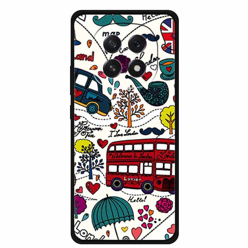 For Oppo A5 5G Phone Case 3D Relief Emboss Flowers Back Cover Black TPU Silicone Soft Case For Oppo A 5 PKQ110 Cases 6.7" Fundas