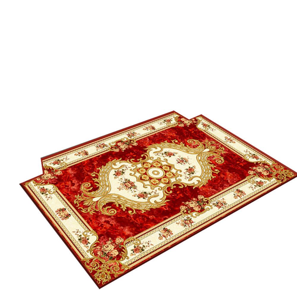 European Style Non-Slip Entrance Door Mat for Living Room and Bedroom