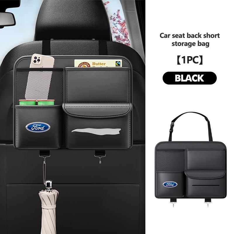 Car Backseat Organizer Storage Bag Seat Back Hanging Bag For Ford Escort KA Flex Everest KA Expedition Falcon Fusion