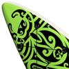 Aufblasbares Stand Up Paddle Board Set 305 x 76 x 15 cm Grün