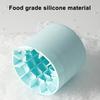 Yousheng 2 Stück Silikon Eiswürfelform Runde Eisbox Easy-Release DIY Gefriermacher Platzsparend Einfache Entnahme Eiswürfelbehälter für Getränke