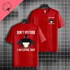 Funny Dont Disturb Me Right Meow Graphic Tshirt With Game Cat Desgin Short Sleeve 100 Cotton Fashion Casual Tshirts