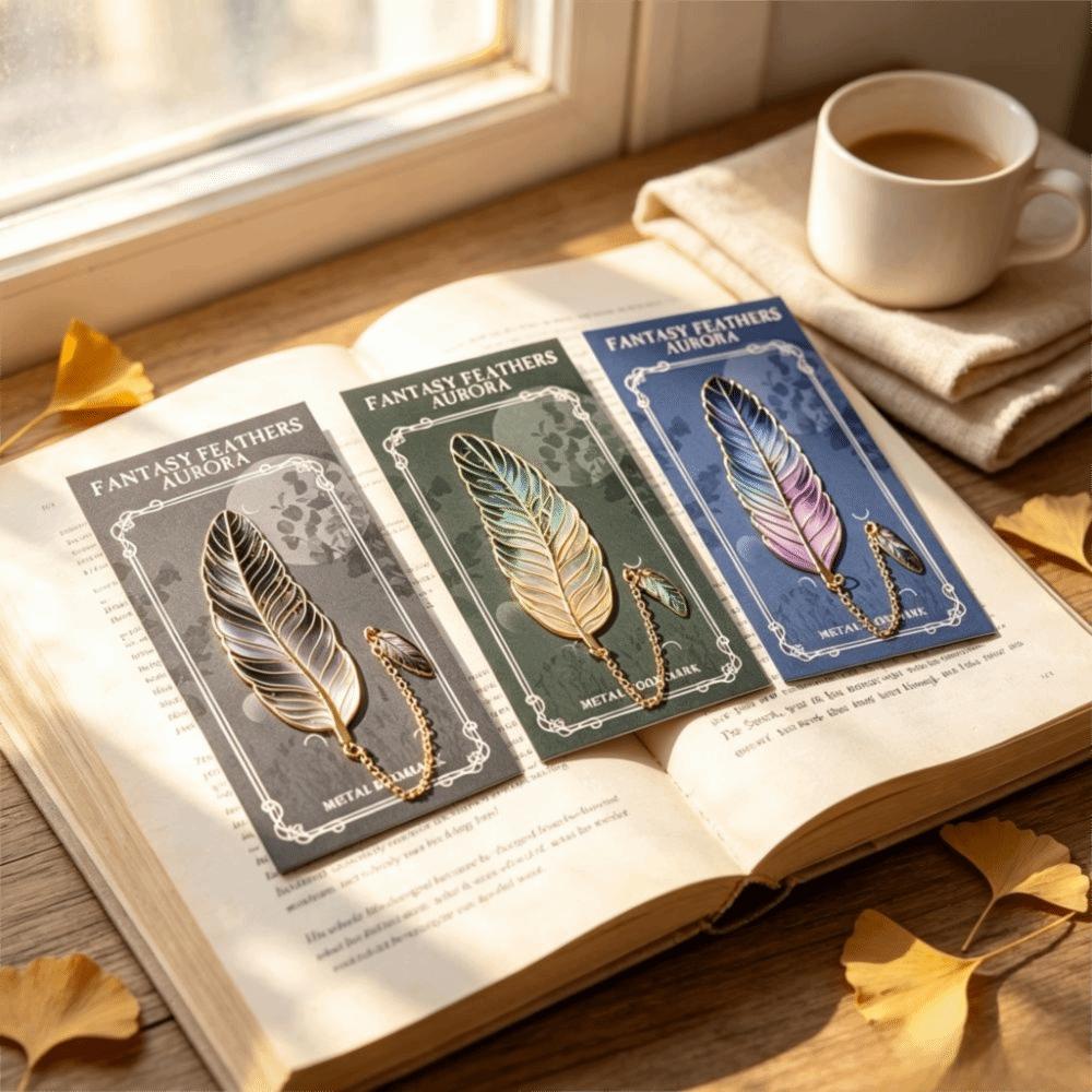 Feather Vintage Feather Bookmark Vintage Book Page Marker Feather Metal Bookmark Friends