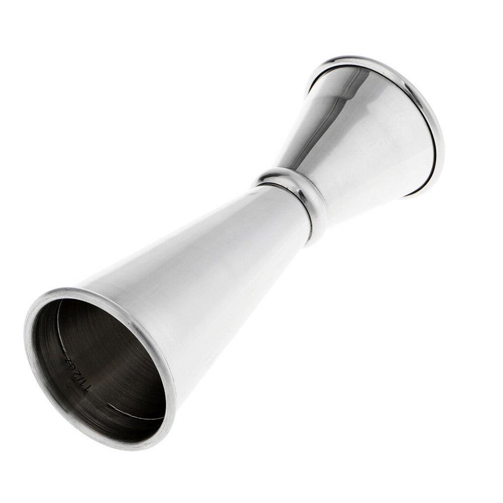 Stainless Steel Cocktail Jigger Double Shot Measuring Cup Kitchen Tool