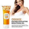 3X Orange Enzymes Exfoliating Brightening Gel Moisturizing Smoothing Tighten Pores Whitening Brightening Exfoliating Peeling Gel 100g 25-26