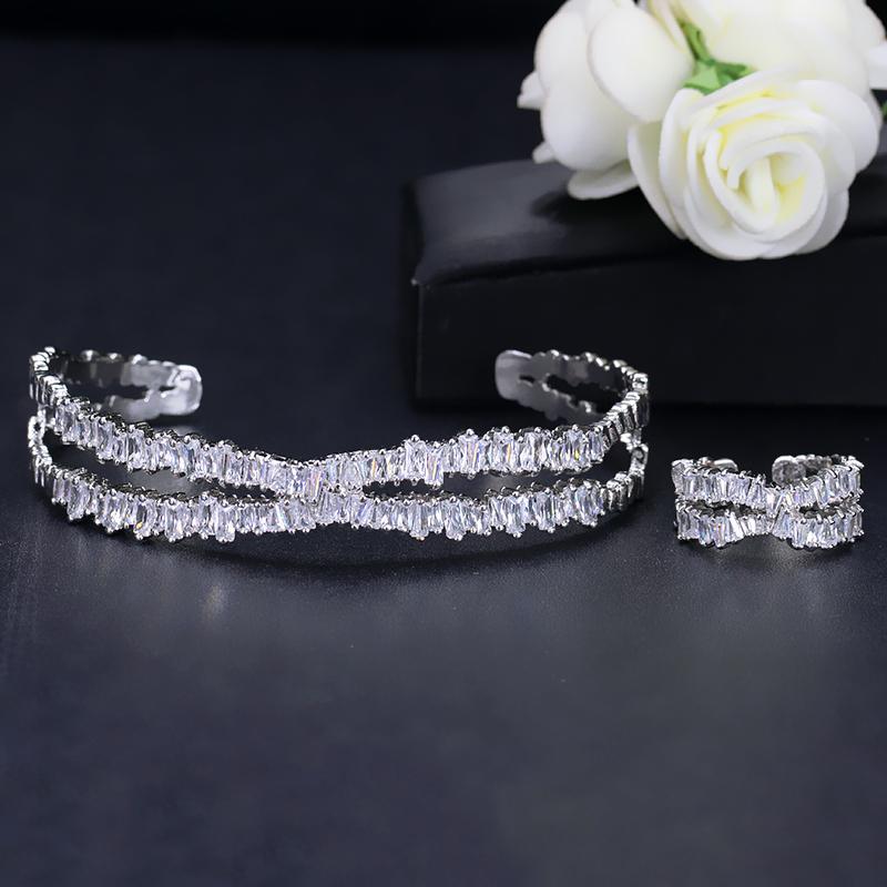 Sada náramků a prstenů s nastavitelnou velikostí šperků WWJ