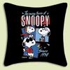Cartoon Cute S-Snoopy Pillow Covers Cartoon Sofa Decorative Home Double-Sided Printing Short Plush Cute Cushion Cover