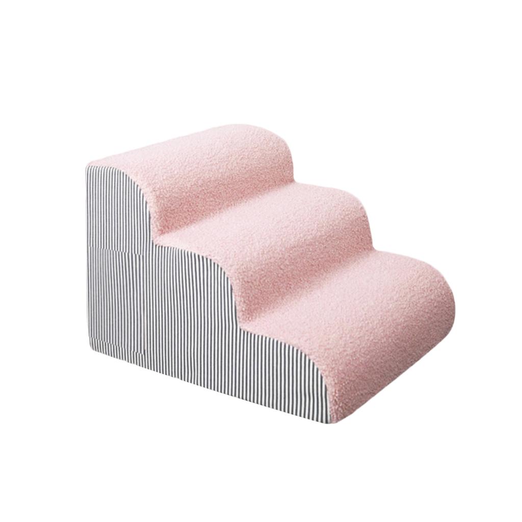 Pet Stairs - Washable  Steps Sofa Pet Stairs For Seniors Bed Access Steps Dog Bedside Climbing Ladder