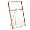 Standing Collection Picture Decor with - Glass Desk Photo Pictures Display Gold