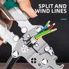 Multifunction Foldable Electrician Pliers Wire Stripper Cutter Crimper & Voltage Tester Wire Stripping Pliers For Electricians
