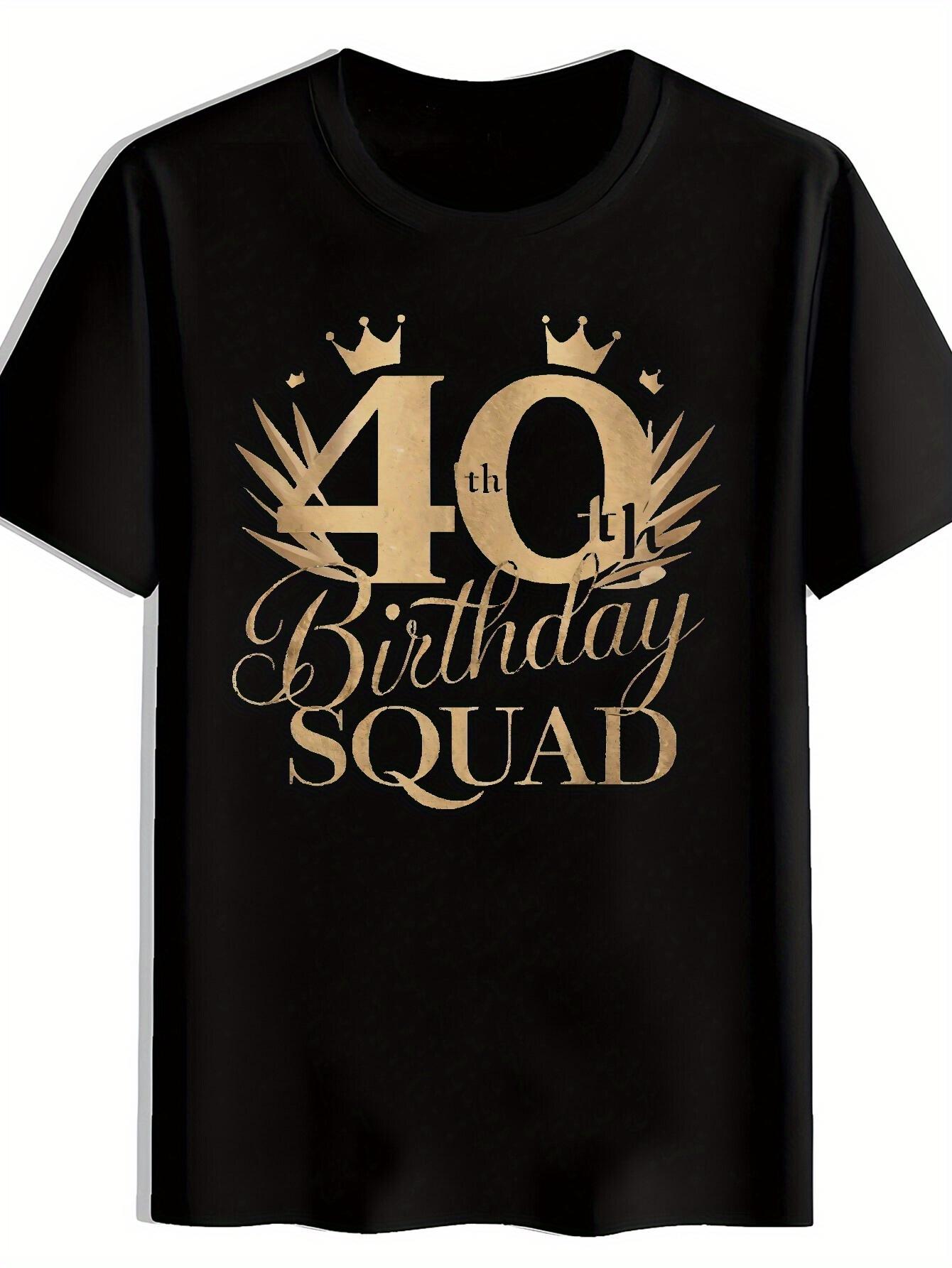 T-shirt 40 Golden Crown Prints XL