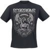 Retro Portrait Scorpions Rock Band T-Shirt Cotton Graphic Tee Men Women Summer Streetwear