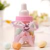 50 pièces Bouteilles Rose Bonbon Chocolat Biberons Réutilisables Bleus Boîte à Bonbons Mini Taille Boîte à Bonbons Forme Bouteille Décorative