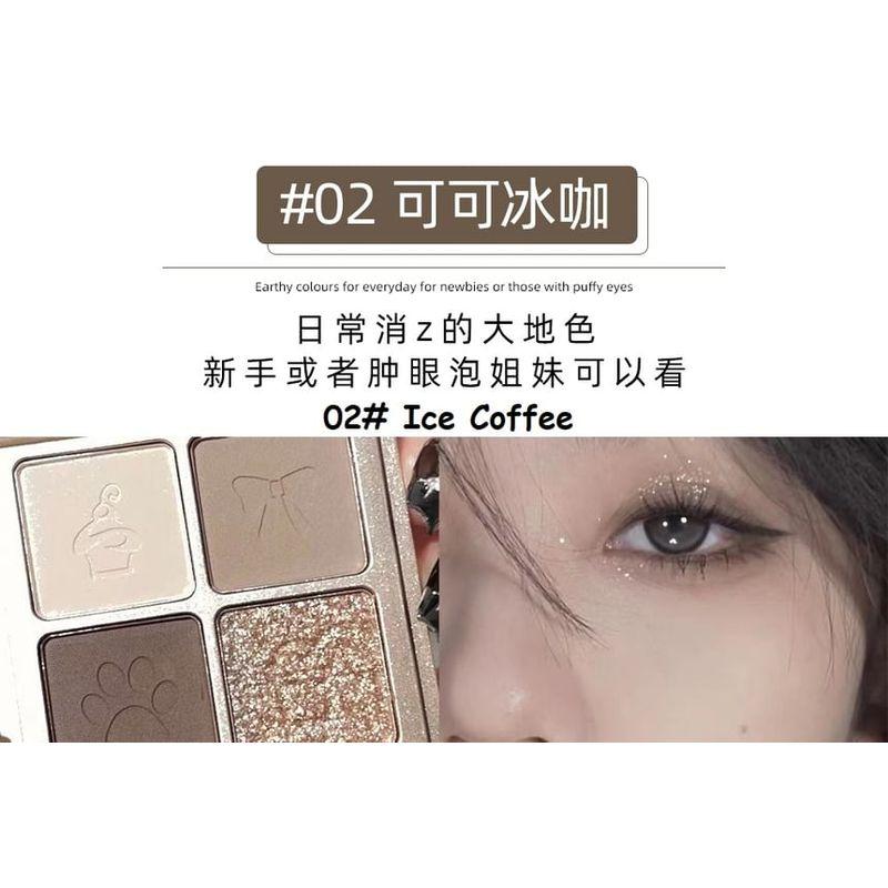 Art Value - Little Bear Knight 4 Colours Eyeshadow Palette