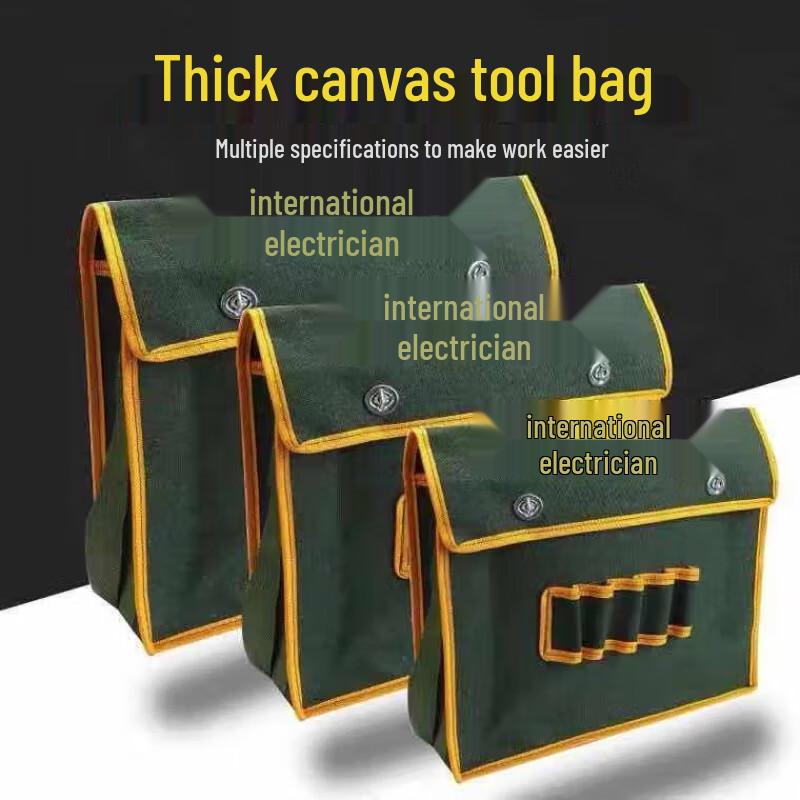 Multi-functional Canvas Electrician Tool Bag
