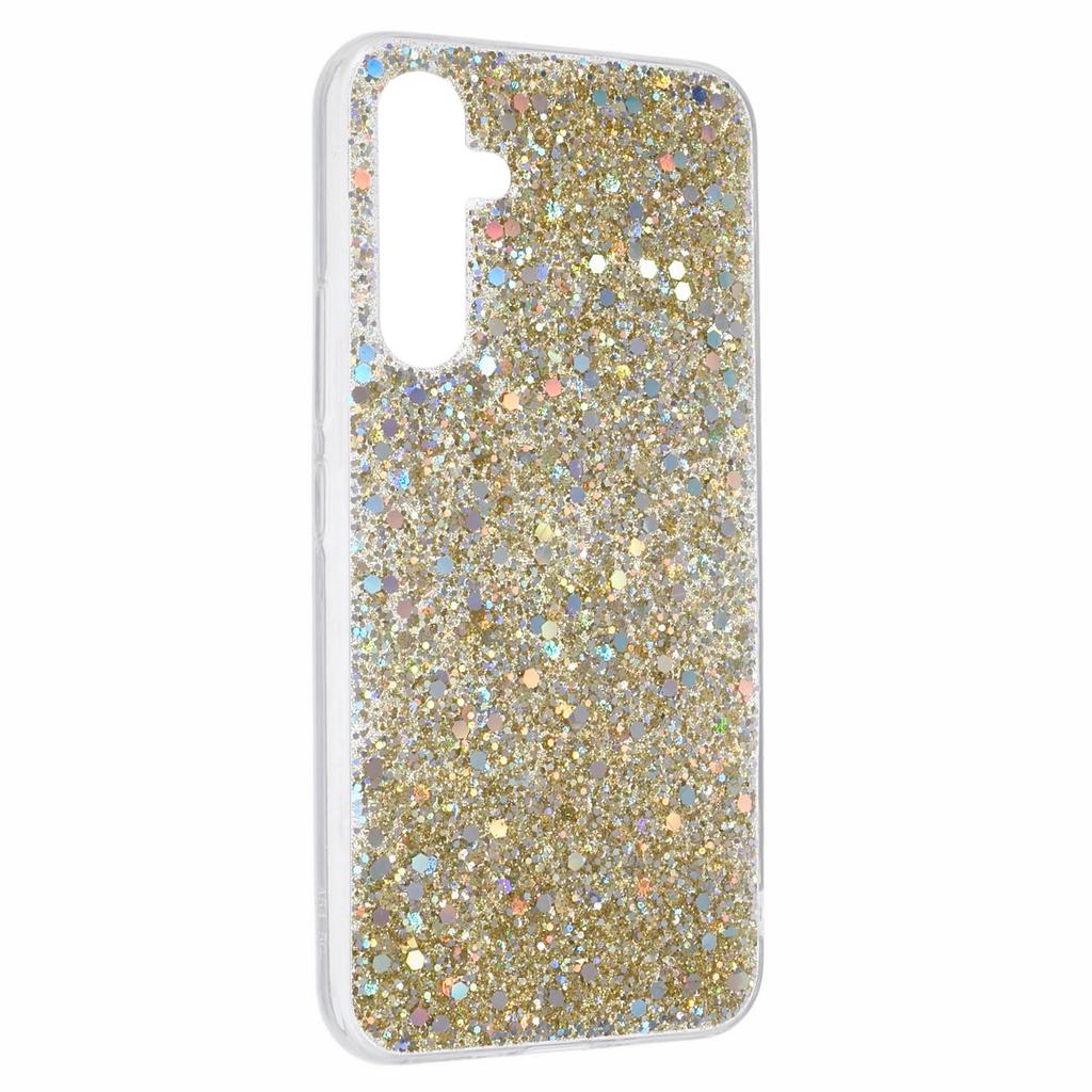For Samsung Galaxy A36 5G Deksel Støtsikkert Mykt TPU Telefondeksel Glitrende Design