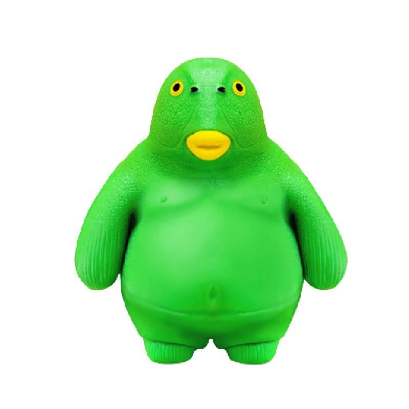

Creative King Toy Stress Relief Cartoon Soft Rubber Sand Sculpture Funny Decompression Doll зелений