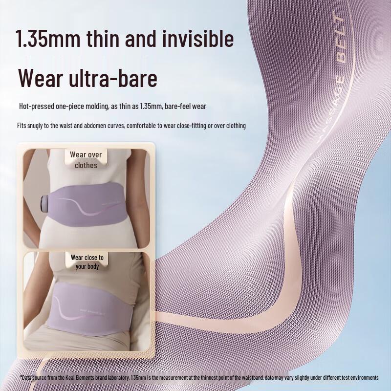 Portable Wireless Heated Kneading Waist Massager