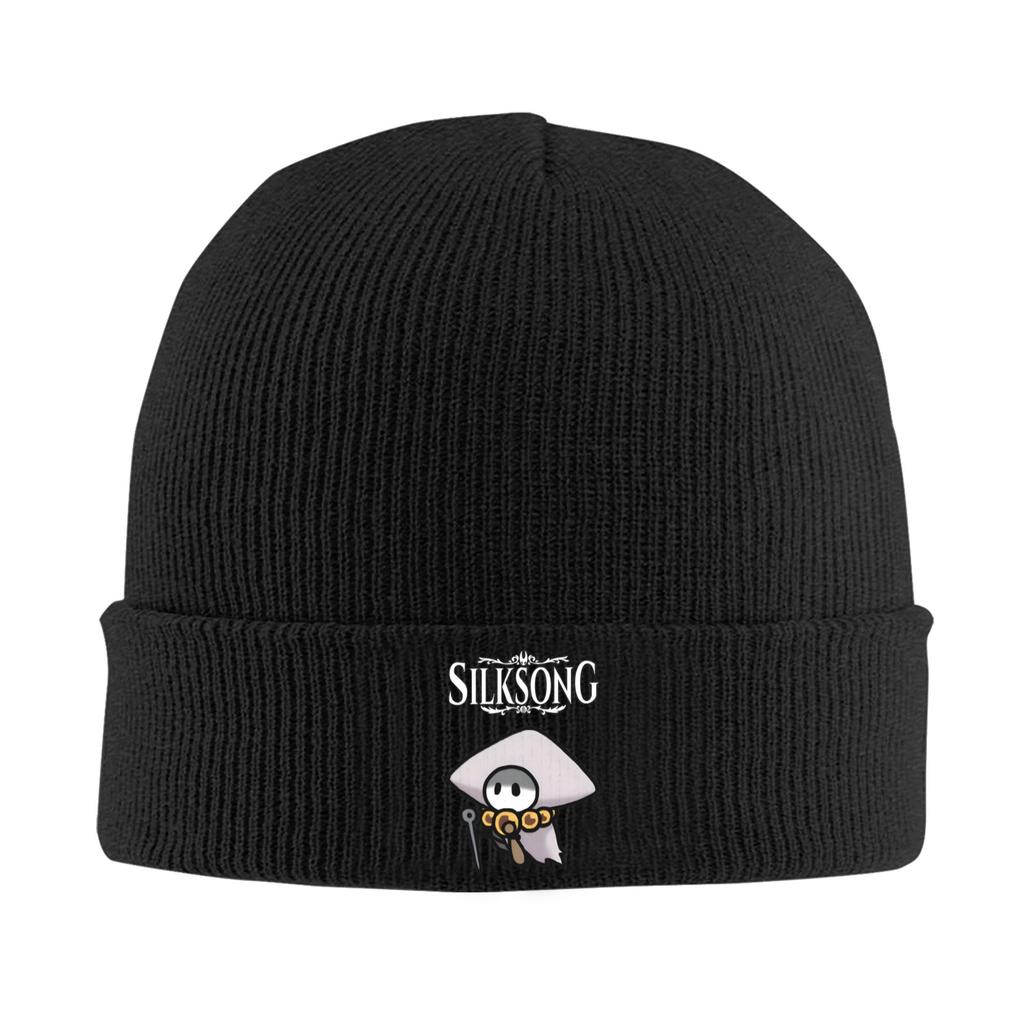 Kawaii Cute Game Hats Autumn Winter Skullies Beanies Fashion Hollow Knight  Cap Female Male Acrylic Knitted Caps