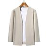 Men's Long Sleeved Cardigan Jacket Casual Fashion Autumn Work