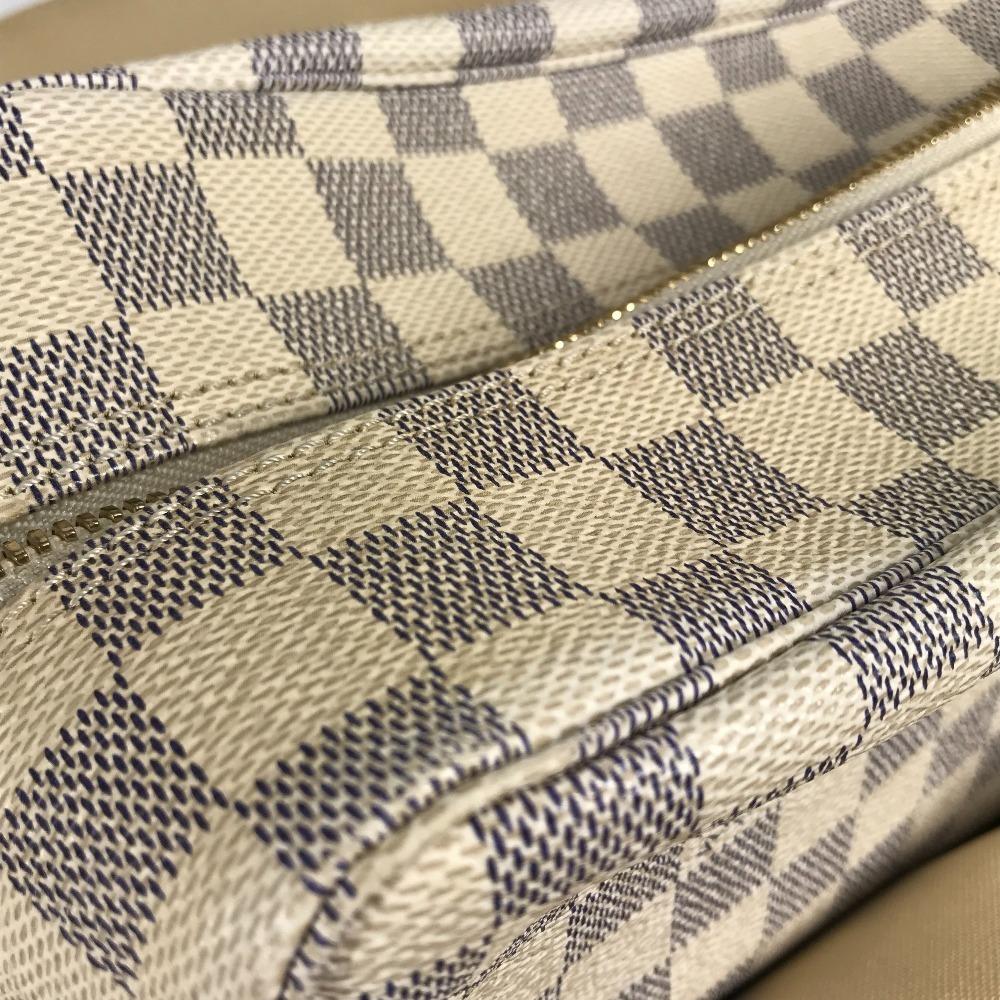 Louis Vuitton N51189 Damier Azur Naviglio Bag Crossbody Shoulder Bag
