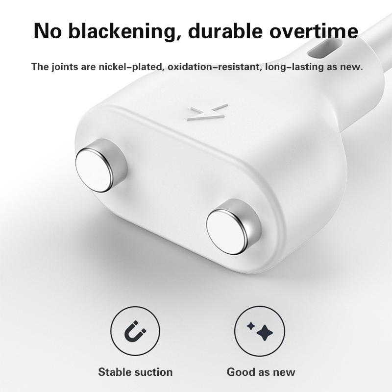 2pólový magnetický nabíjecí kabel, rozteč středů 8 mm, magnetické sání, USB napájecí nabíječka pro kosmetický přístroj, chytré zařízení