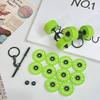 Eco Mini Gummi Pickleball Schläger Schlüsselanhänger - Sportrucksack Anhänger