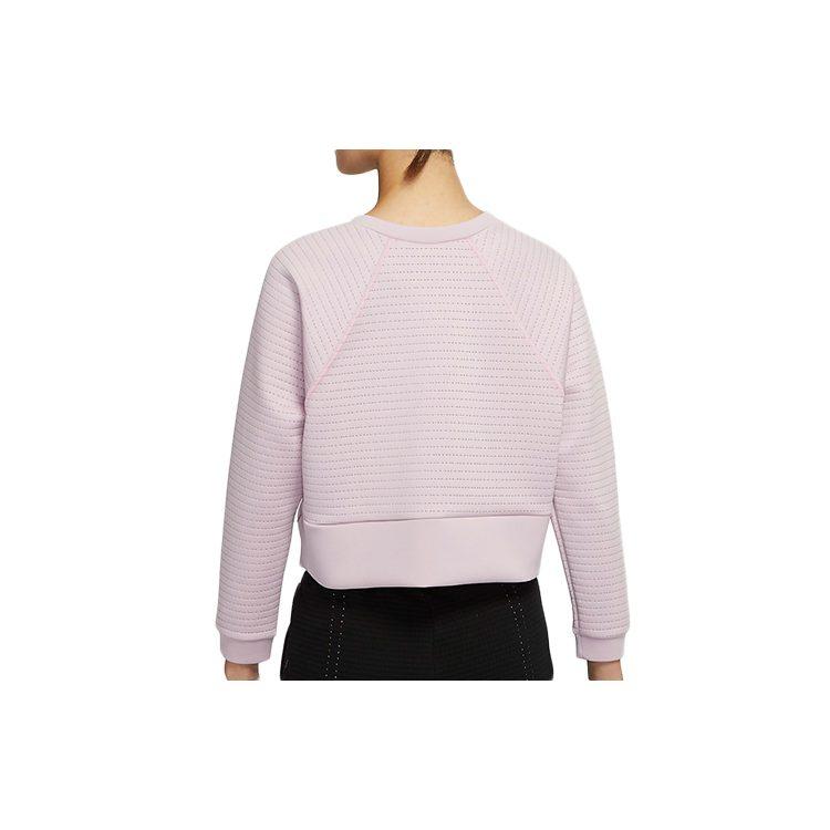 Nike Sweatshirts Women's Pink Purple Red Crew Neck Moderate Regular CU5746-516